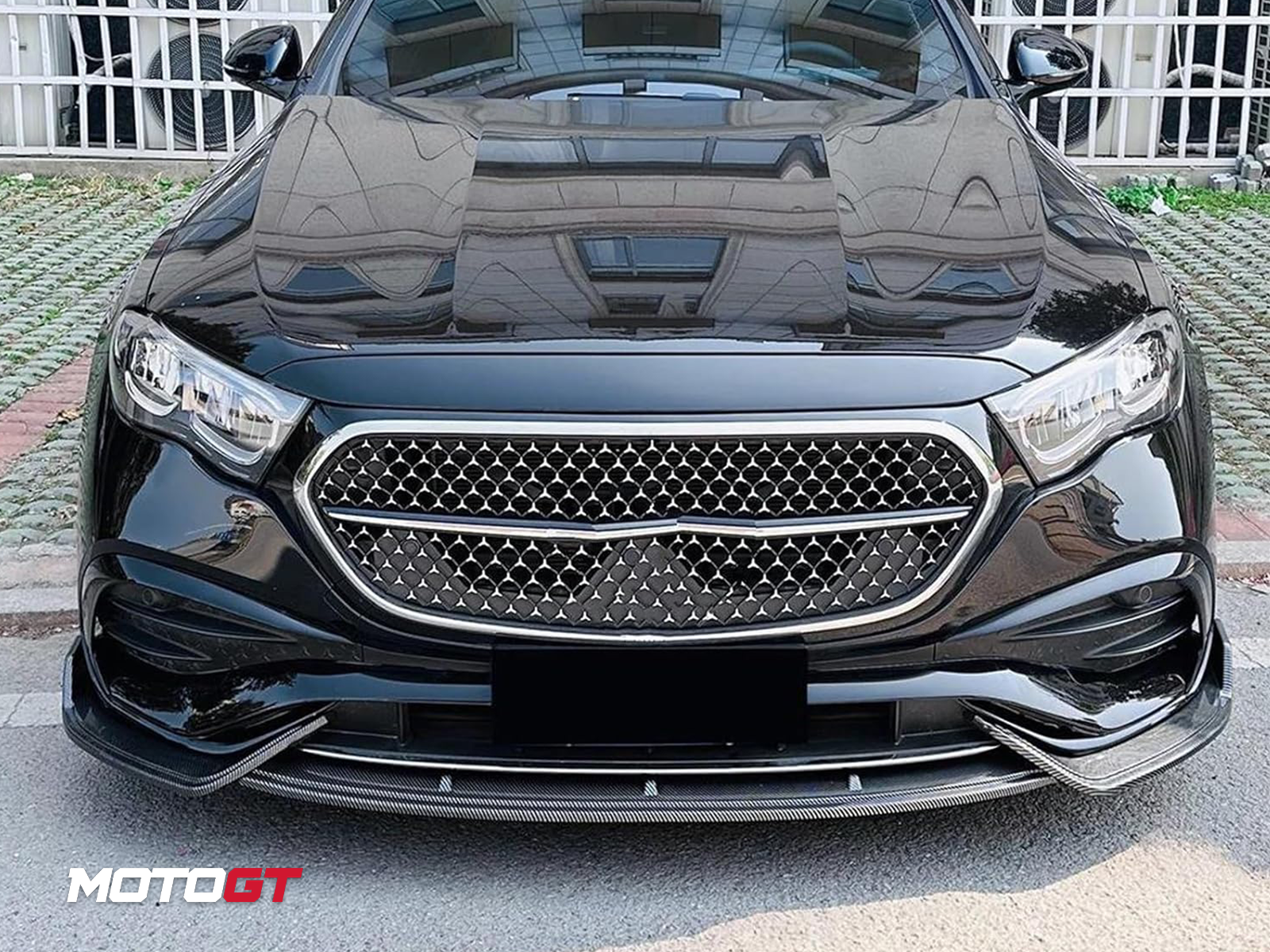 E CLASS FRONT BUMPER SPLITTER